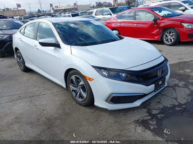 Honda Civic Lx 2020 2HGFC2F67LH582558 Image 1