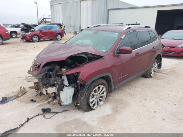 1C4PJLCBXKD403814 Jeep Cherokee Latitude Fwd