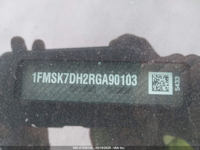 1FMSK7DH2RGA90103 Ford EXPLORER XLT