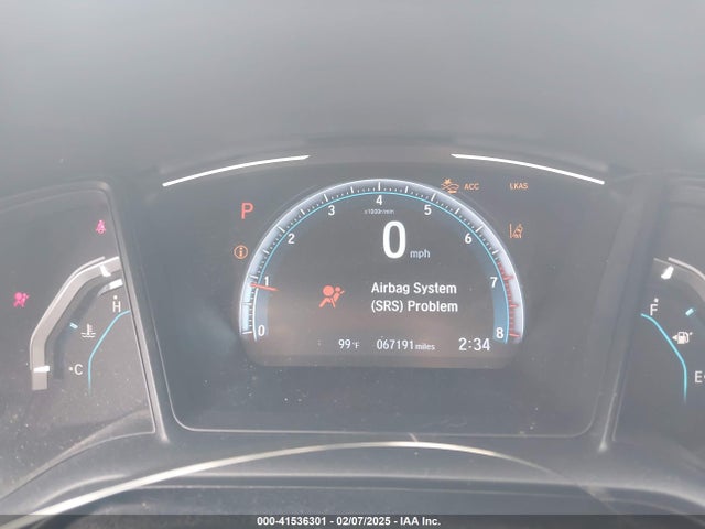 Honda Civic Lx 2020 2HGFC2F68LH556048 Image 7