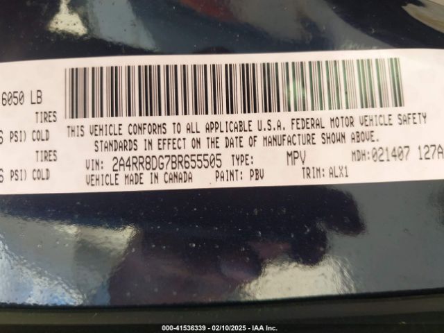 2011 CHRYSLER TOWN & COUNTRY 2A4RR8DG7BR655505 Photo 8