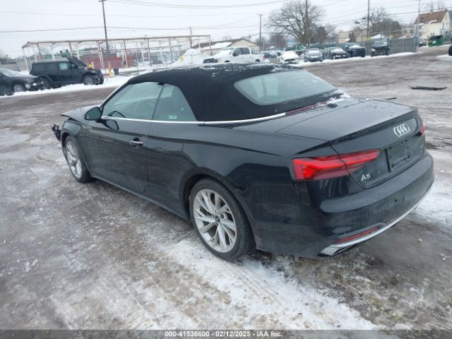 2022 AUDI A5 CABRIOLET WAU2AGF55NN002626 Photo 2