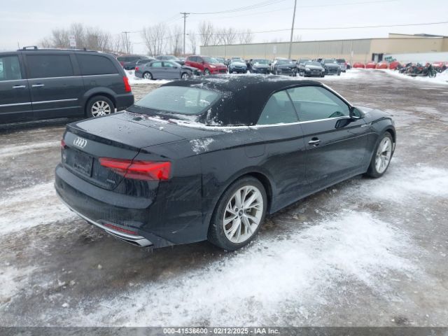 2022 AUDI A5 CABRIOLET WAU2AGF55NN002626 Photo 3
