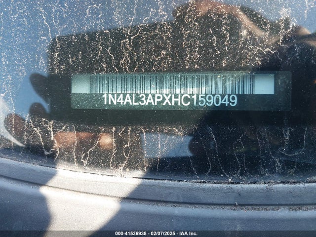1N4AL3APXHC159049 Nissan Altima 2.5 Sl