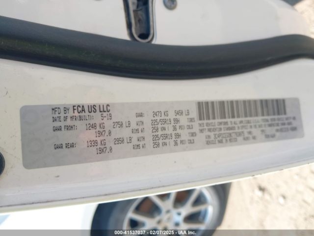 3C4PDCEG9KT783075 Dodge JOURNEY GT
