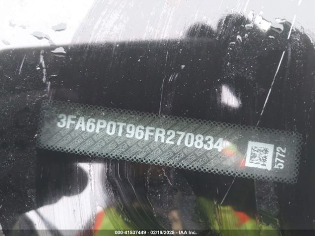 3FA6P0T96FR270834 Ford FUSION SE