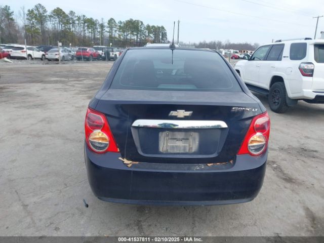 1G1JC5SH1F4126177 Chevrolet Sonic Lt Auto