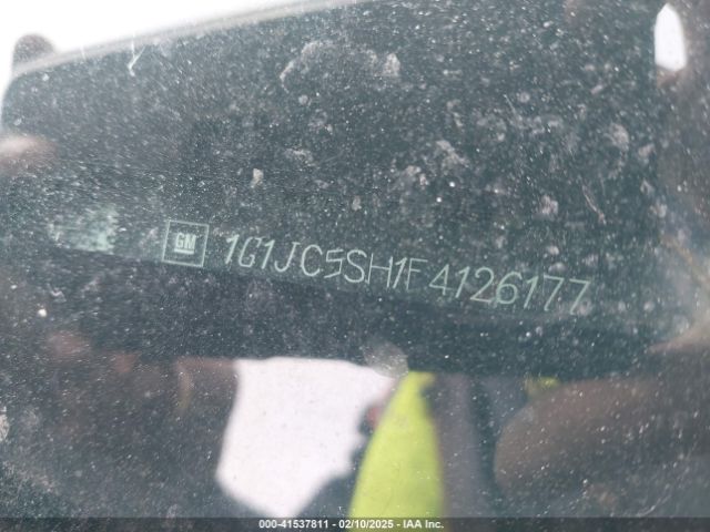 1G1JC5SH1F4126177 Chevrolet Sonic Lt Auto