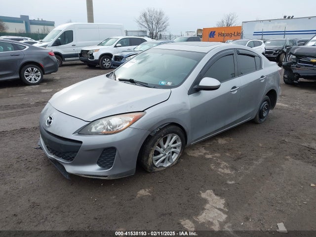 2012 Mazda Mazda3 I Touring მანქანა იყიდება აუქციონზე, vin: JM1BL1VGXC1510821, აუქციონის ნომერი: 41538193