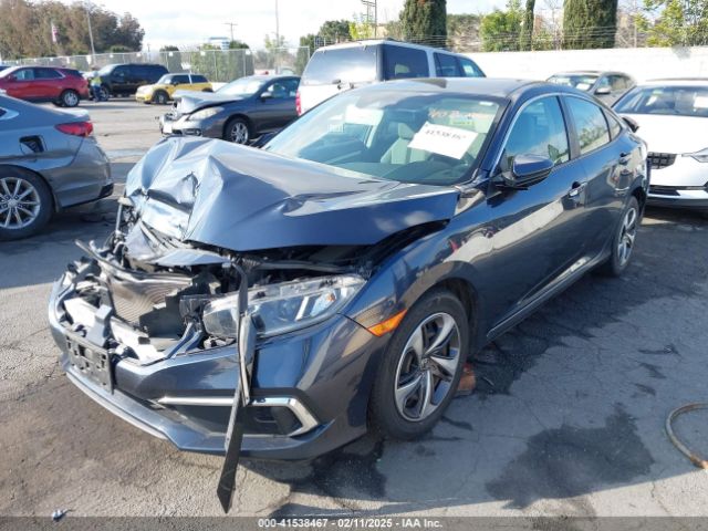 2020 HONDA CIVIC 19XFC2F6XLE202249 Photo 1