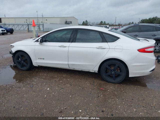 3FA6P0LU6GR289938 Ford Fusion Hybrid Se