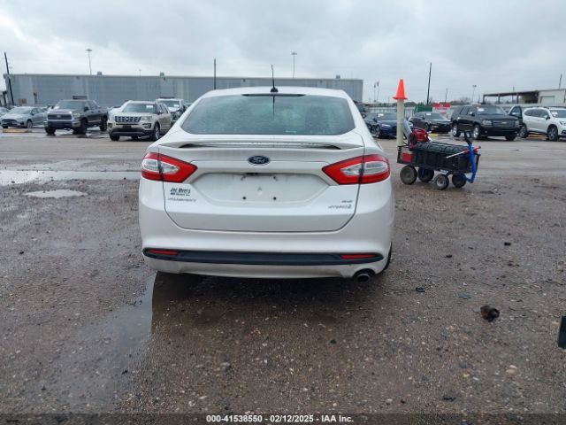 3FA6P0LU6GR289938 Ford Fusion Hybrid Se