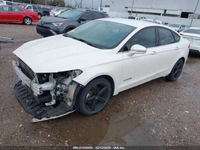 3FA6P0LU6GR289938 Ford Fusion Hybrid Se