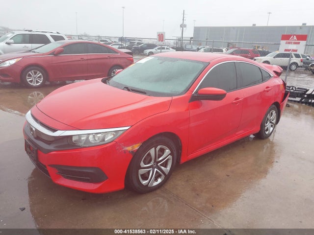 Honda Civic Lx 2016 2HGFC2F53GH544354 Image 2