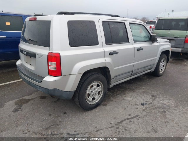 Продажа на аукционе авто 2011 Jeep Patriot Sport, vin: 1J4NT1GA8BD142636, номер лота: 41538592