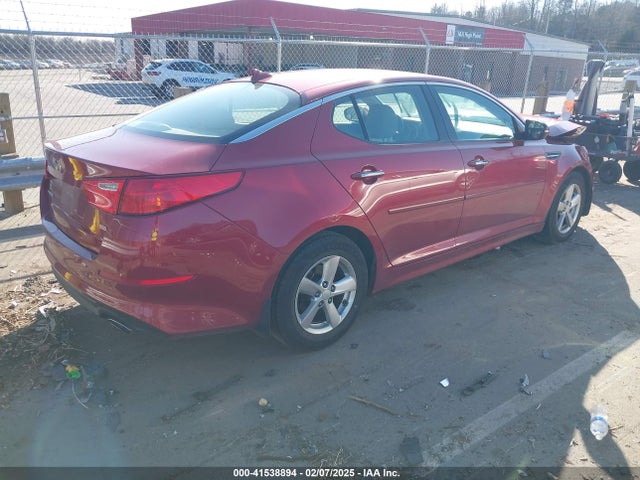 KIA Optima Lx 2015 5XXGM4A74FG510395 Image 4