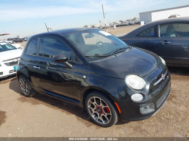 2013 FIAT 500 3C3CFFBR2DT615544 Photo 0