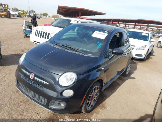 2013 FIAT 500 3C3CFFBR2DT615544 Photo 1