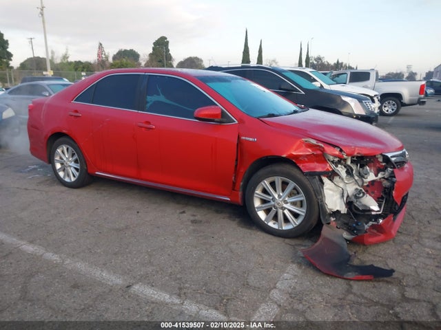 Продаж на аукціоні авто 2012 Toyota Camry Hybrid Xle, vin: 4T1BD1FK8CU010389, номер лоту: 41539507