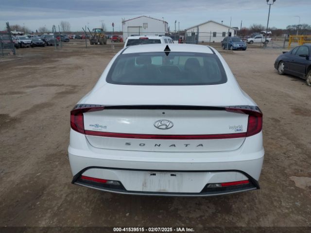 KMHL24JJ6MA033392 Hyundai Sonata Blue