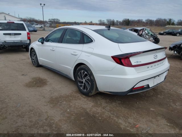 KMHL24JJ6MA033392 Hyundai Sonata Blue