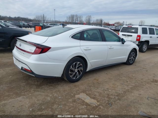 KMHL24JJ6MA033392 Hyundai Sonata Blue