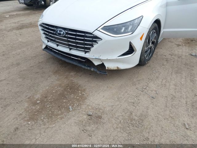 KMHL24JJ6MA033392 Hyundai Sonata Blue