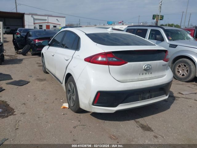 KMHC75LC4HU036849 Hyundai Ioniq Hybrid Sel