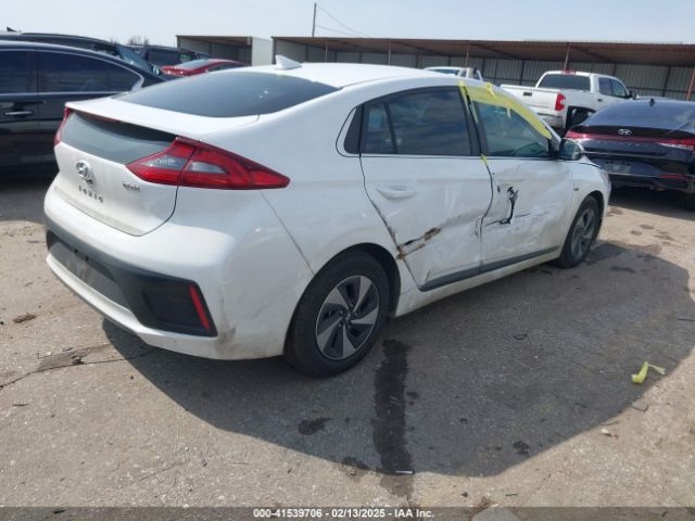 KMHC75LC4HU036849 Hyundai Ioniq Hybrid Sel