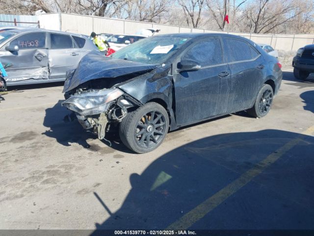5YFBURHE2FP181165 Toyota Corolla L/le/le Pls/prm/s/s Pls
