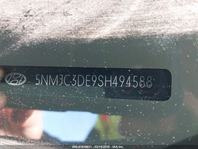 5NMJC3DE9SH494588 Hyundai Tucson Sel Convenience