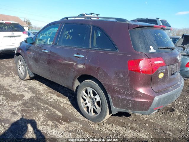 2008 ACURA MDX 2HNYD28298H511152 Photo 2