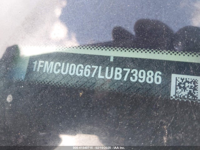 Ford ESCAPE SE 2020 1FMCU0G67LUB73986 Image 9