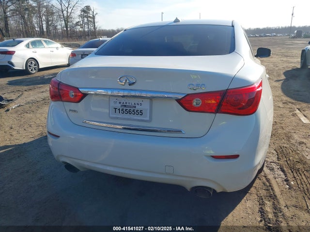 Aukcja sprzedaży 2017 Infiniti Q50 3.0t Premium, vin: JN1EV7AR6HM832138, numer aukcji: 41541027