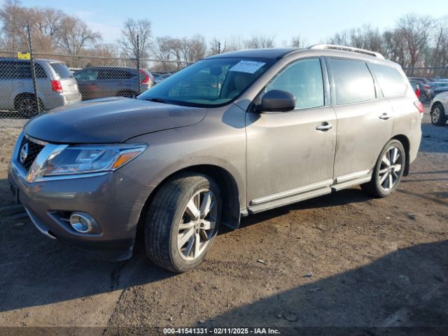 5N1AR2MM1EC702851 Nissan Pathfinder Platinum