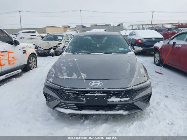 KMHLM4DJ1RU097450 Hyundai Elantra Hybrid Blue