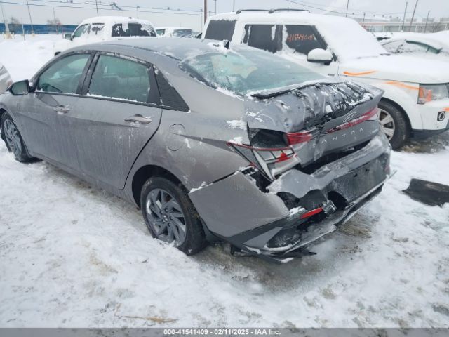 KMHLM4DJ1RU097450 Hyundai Elantra Hybrid Blue