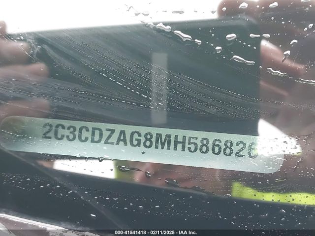 2C3CDZAG8MH586826 Dodge Challenger Sxt