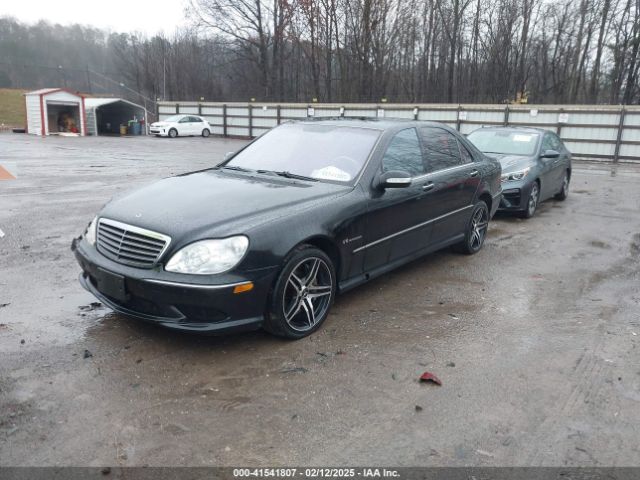 2003 MERCEDES-BENZ S 55 AMG WDBNG74JX3A364405 Photo 1