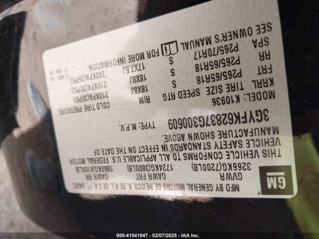 2007 CADILLAC ESCALADE EXT 3GYFK62837G300609 Photo 8