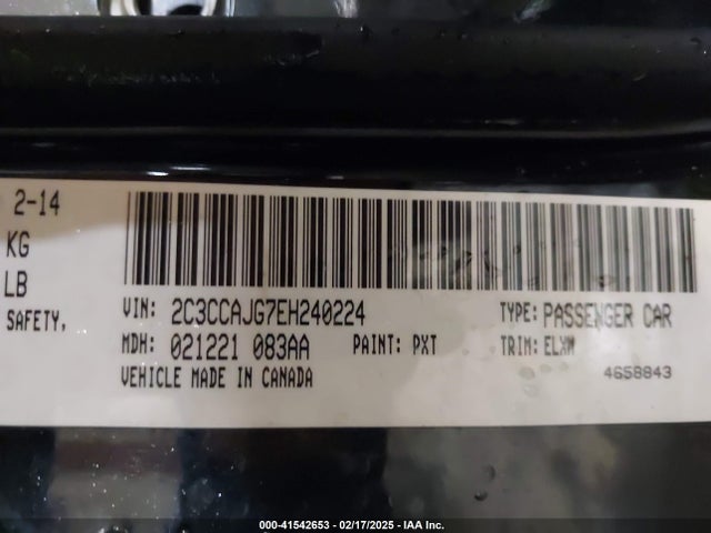 2C3CCAJG7EH240224 Chrysler 300c John Varvatos Limited Edition Awd
