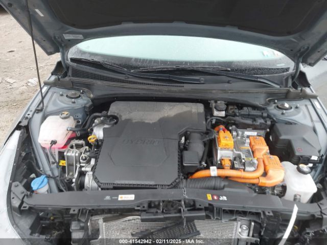 KMHLM4AJ3MU006269 Hyundai Elantra Hybrid Blue