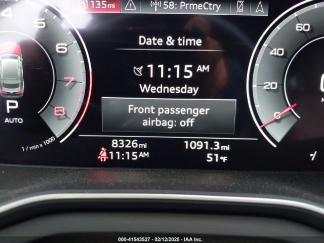 WAUFACF50RA002265 Audi A5 Sportback Premium Plus 45 Tfsi Quattro S Tronic