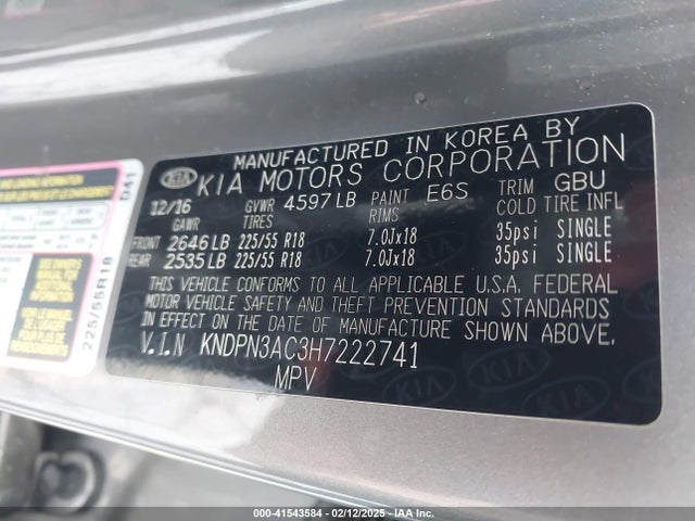 KIA Sportage Ex 2017 KNDPN3AC3H7222741 Image 9