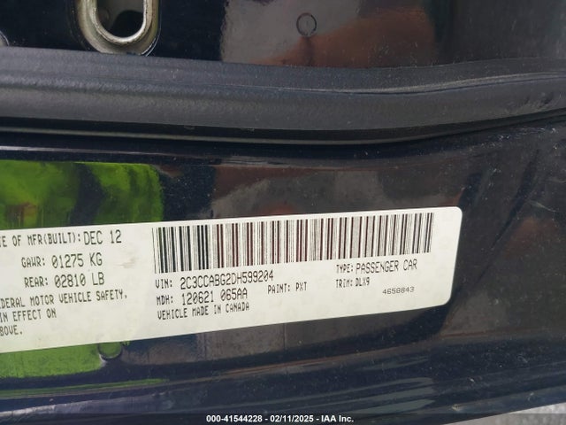 Aukcja sprzedaży 2013 Chrysler 300 300s, vin: 2C3CCABG2DH599204, numer aukcji: 41544228