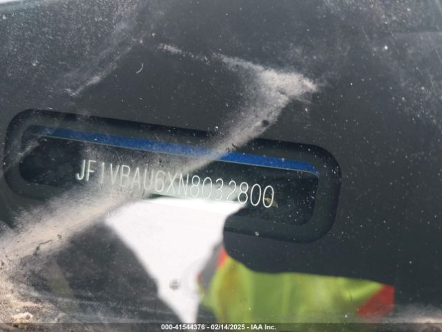 JF1VBAU6XN8032800 Subaru WRX GT
