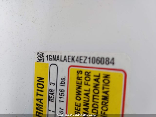1GNALAEK4EZ106084 Chevrolet EQUINOX LS