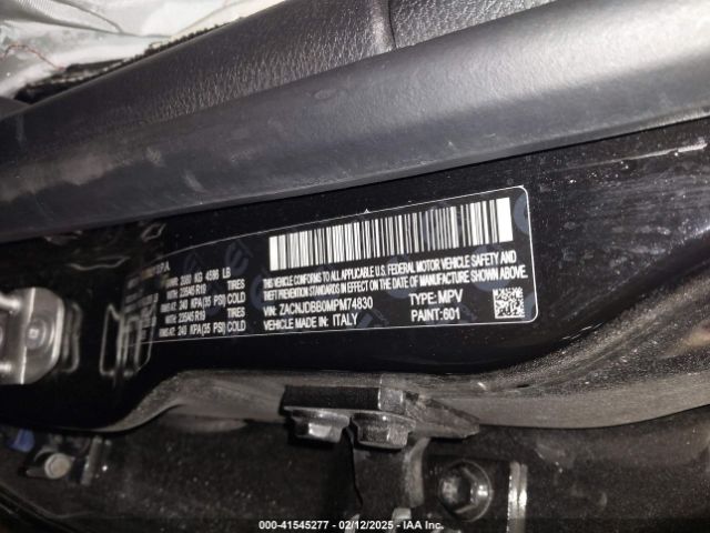 ZACNJDBB0MPM74830 Jeep Renegade 80th Anniversary 4x4