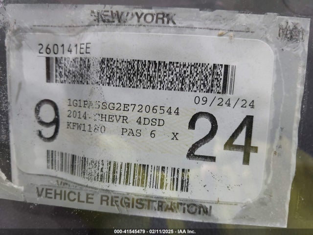 Chevrolet Cruze Ls Auto 2014 1G1PA5SG2E7206544 Image 9