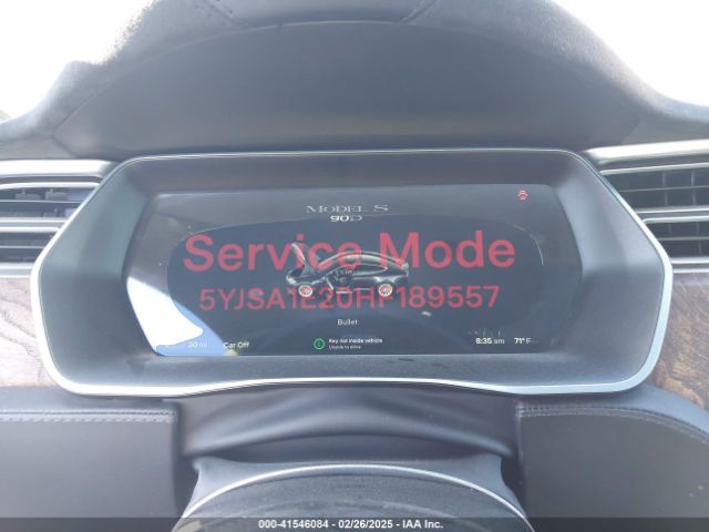 5YJSA1E20HF189557 Tesla 2017